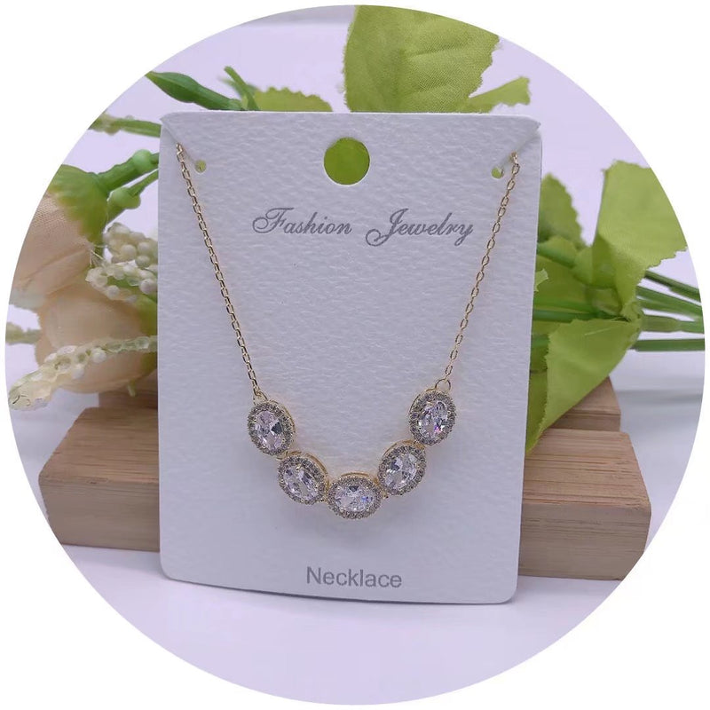 C.Z Crystal Necklace