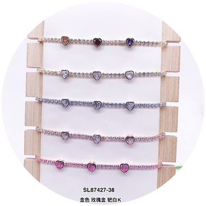 C.Z Crystal Adjustable Bracelet