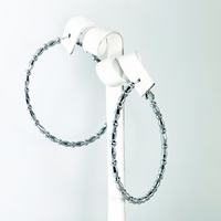 C.Z Crystal Earring