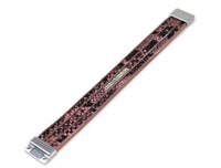 Crystal Leather Fashion Necklace Magnetic Clasp