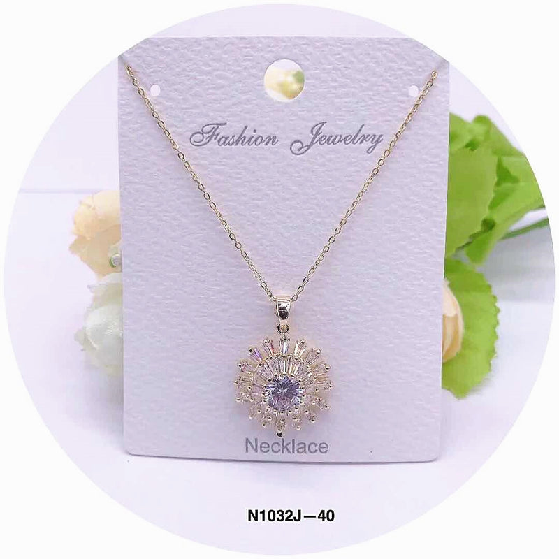 Crystal Pendant Necklace