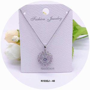 Crystal Pendant Necklace