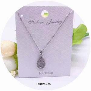 Crystal Pendant Necklace