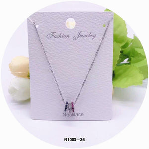 Crystal Pendant Necklace