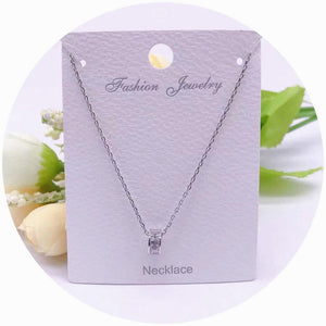 Crystal Pendant Necklace
