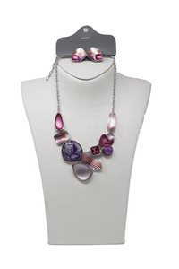 Necklaces and earring set fashion style