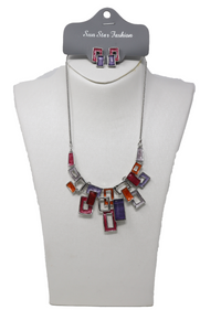 Necklaces and earring set fashion style