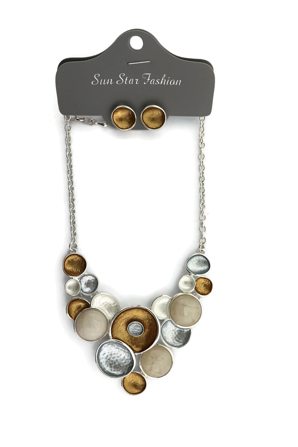 Necklaces and earring set fashion style