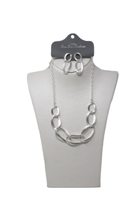 Fashion Circle Design Necklace Set