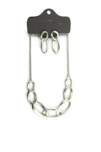 Fashion Circle Design Necklace Set