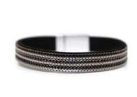 Fashion Six Row Bracelets with Magnetic Clasp