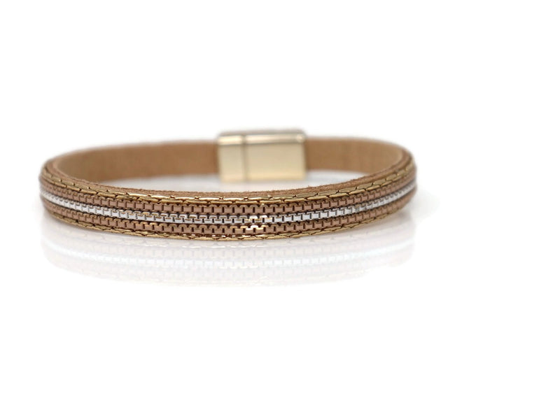 Fashion Narrow Bracelets with Magnetic Clasp