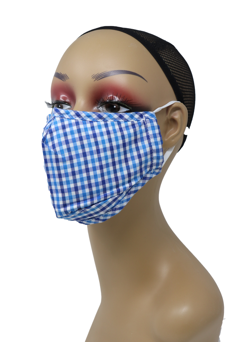 Reusable Washable Cotton Face Mask with Two Fliters