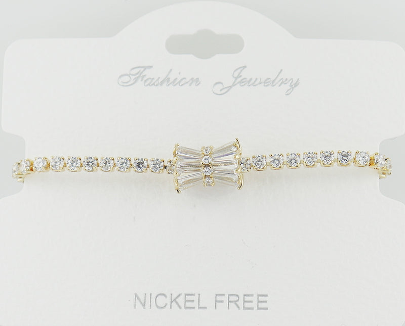 C.Z Crystal Adjustable Bracelet