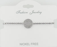 C.Z Crystal Adjustable Bracelet