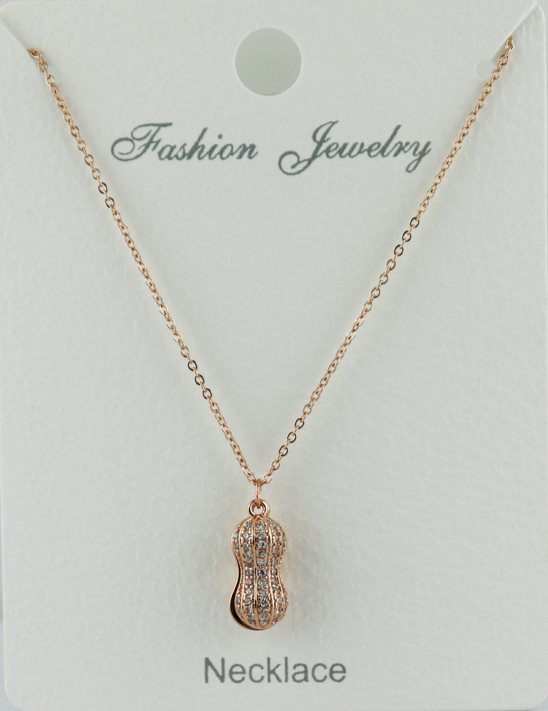 C.Z Crystal Pendant Necklace