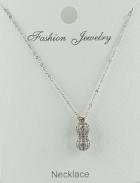 C.Z Crystal Pendant Necklace