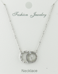 C.Z Crystal Pendant Necklace