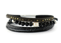 Leather Magnetic Bracelet