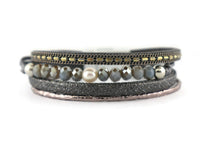 Leather Magnetic Bracelet