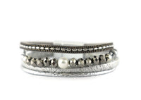 Leather Magnetic Bracelet