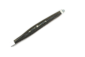 Leather Magnetic Bracelet