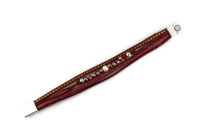 Leather Magnetic Bracelet