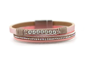 Leather Magnetic Bracelet