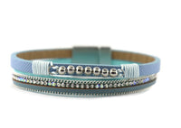 Leather Magnetic Bracelet