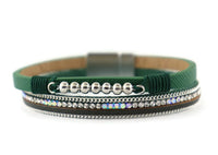 Leather Magnetic Bracelet