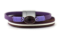 Leather Magnetic Bracelet