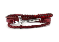 Leather Magnetic Bracelet