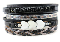 Leather Magnetic Bracelet