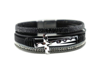 Leather Magnetic Bracelet