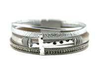 Leather Magnetic Bracelet