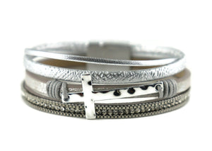 Leather Magnetic Bracelet