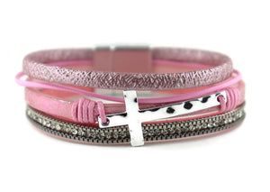 Leather Magnetic Bracelet