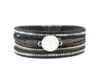 Leather Magnetic bracelet