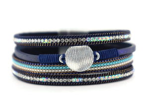 Leather Magnetic bracelet