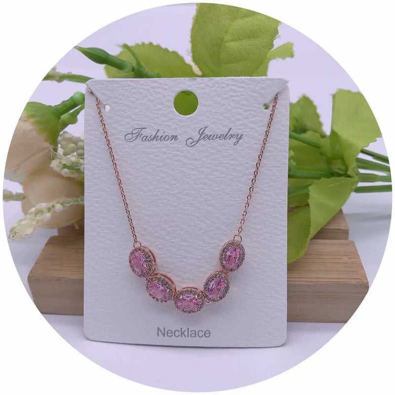 C.Z Crystal Necklace