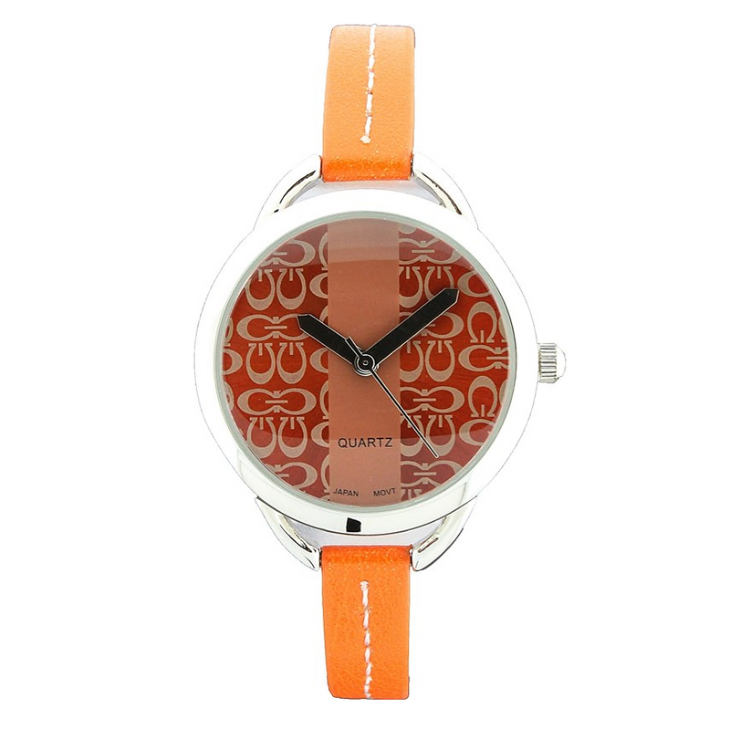 SMALL SIZE G LETTER FASHION STRAP WATCH