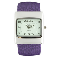 Square Face Arabic Cuff Watch