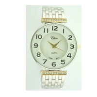 Classic Round Face Classic Arabic Cuff Watch.