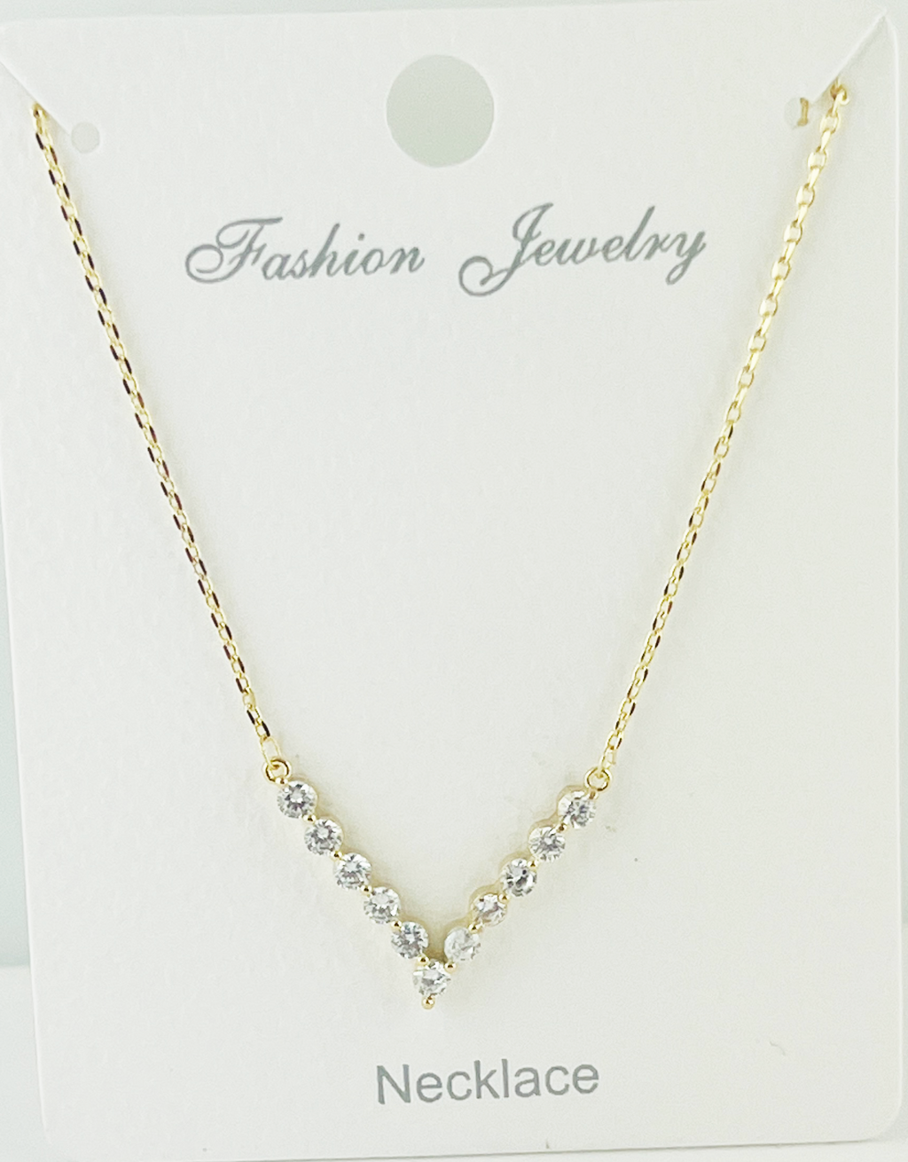 C.Z Crystal necklace