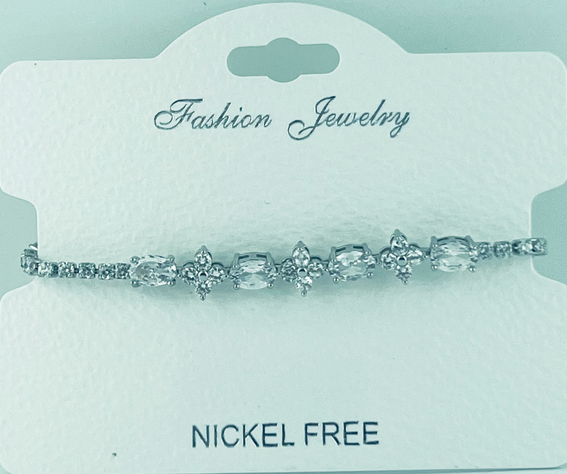 C.Z Crystal Adjustable Bracelet