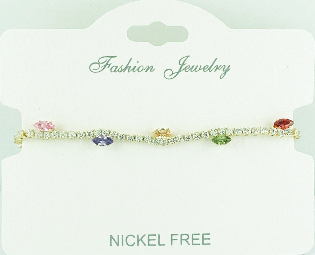 Crystal Adjustable Chain necklace