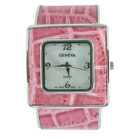 SQUARE FACE LADY CUFF WATCH