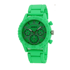 MATTE FINISH SPORT LADY BIG LINK WATCH.