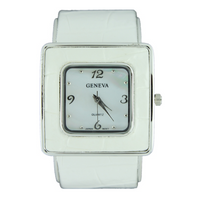 SQUARE FACE LADY CUFF WATCH