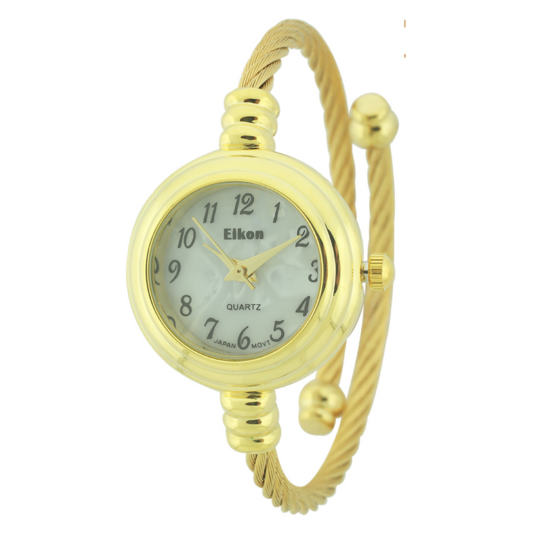 CABLE CUFF WATCH(Gold)